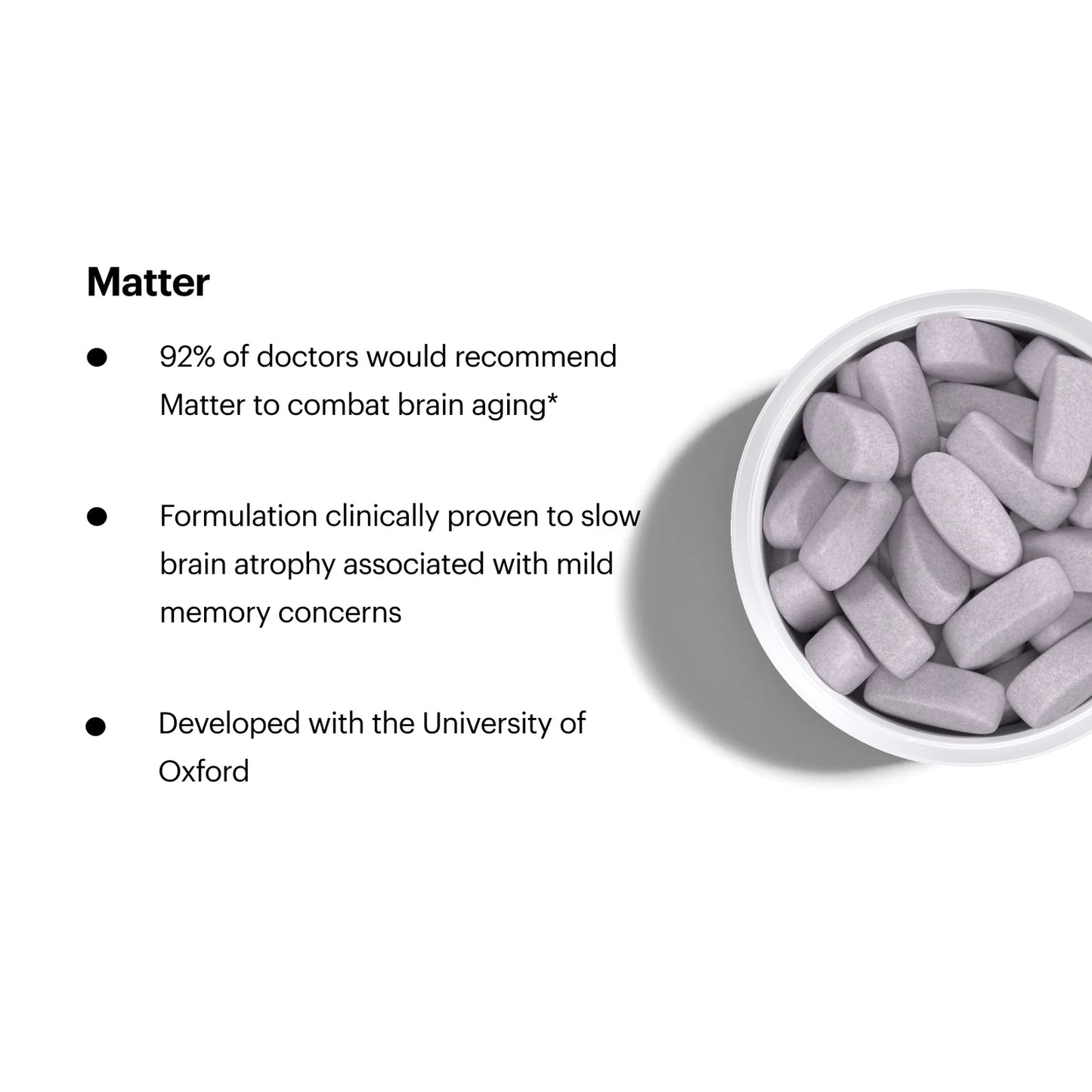 Matter - Tri-Vitamin Complex for Brain Aging