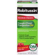 Robitussin DM Max Strength Cough + Chest Congestion