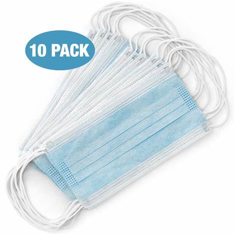 10 Pack Disposable Mask
