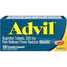 Advil Caplet 200mg 100ct