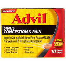 Advil Sinus Congestion & Pain