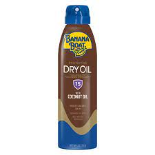 Banana Boat Dry Oil SPF 15 with Coconut Oil