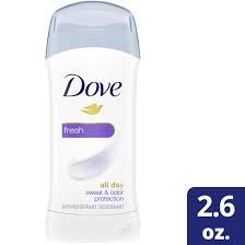 Dove Invisible Solid Fresh Deodorant 2.6oz