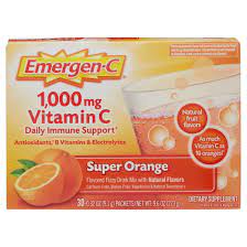 Emergen-C Vitamin C 1000mg Orange 30ct