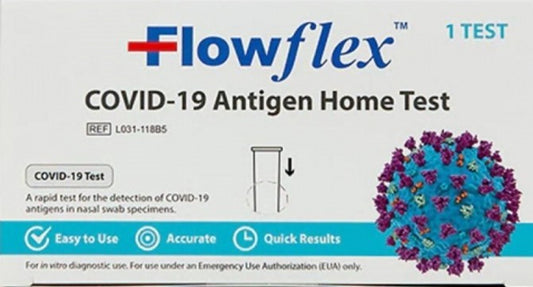 FLOWFLEX COVID-19 HOME TEST, FDA AUTHORIZED (EUA) ANTIGEN TEST