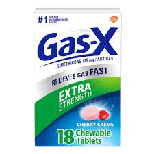 Gas-X Extra Strength Chewable Cherry 18ct