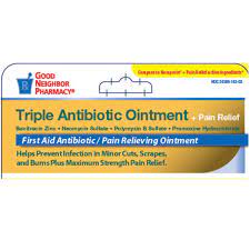 GNP Triple Antibiotic + Pain Ointment 10oz