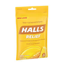 Halls Honey Lemon 30ct