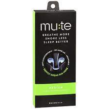 Mute Nasal Device 3pk Medium