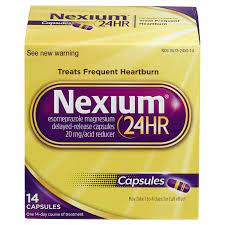 Nexium 24hr 20mg Capsule 14ct