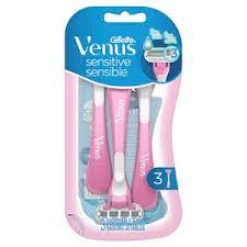 Gillette Venus Sensitive Sensible Disposable Razor 3ct